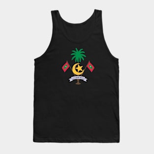 Emblem of Maldives Tank Top